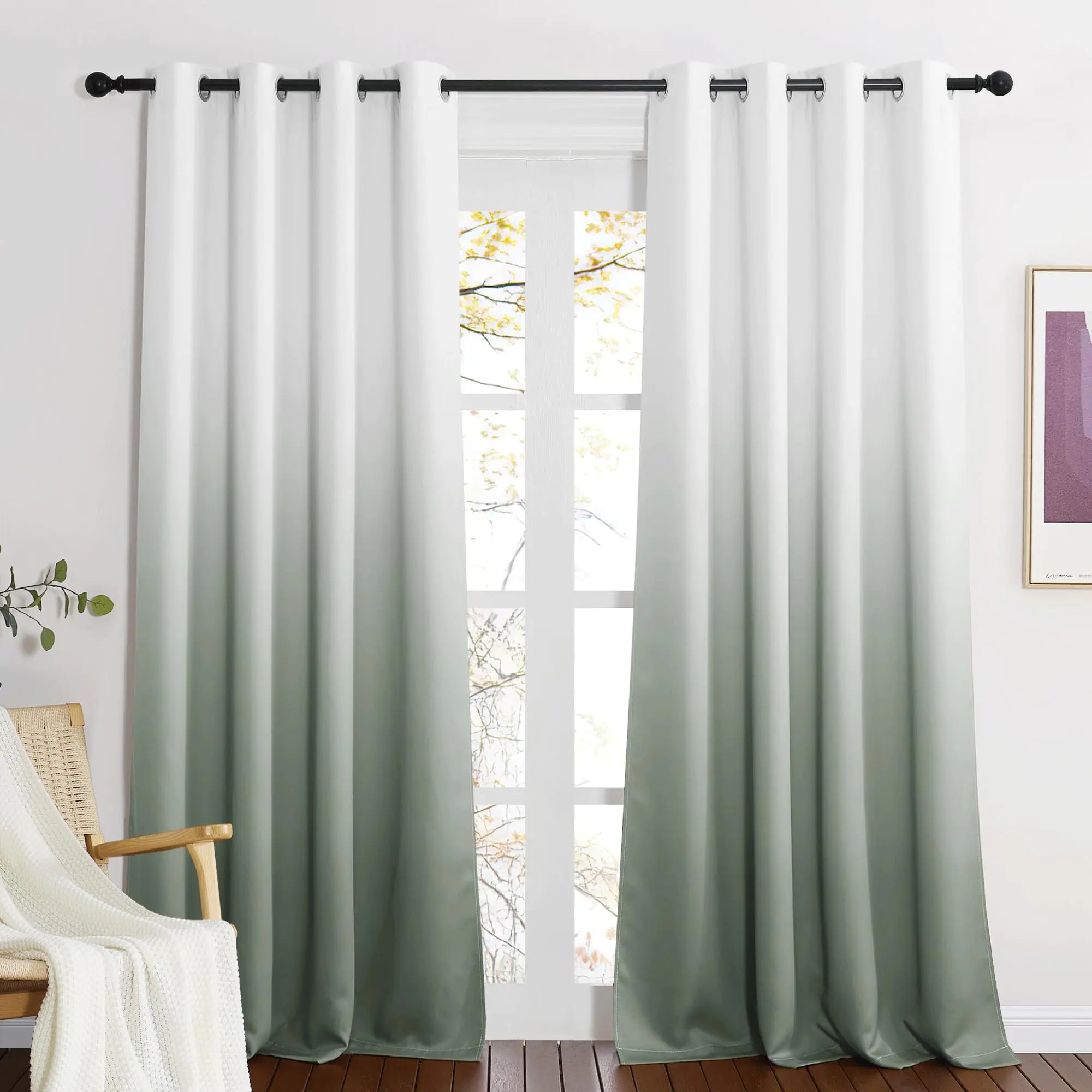 NICETOWN - Blackout Curtains W52 x L84" 2 Panels