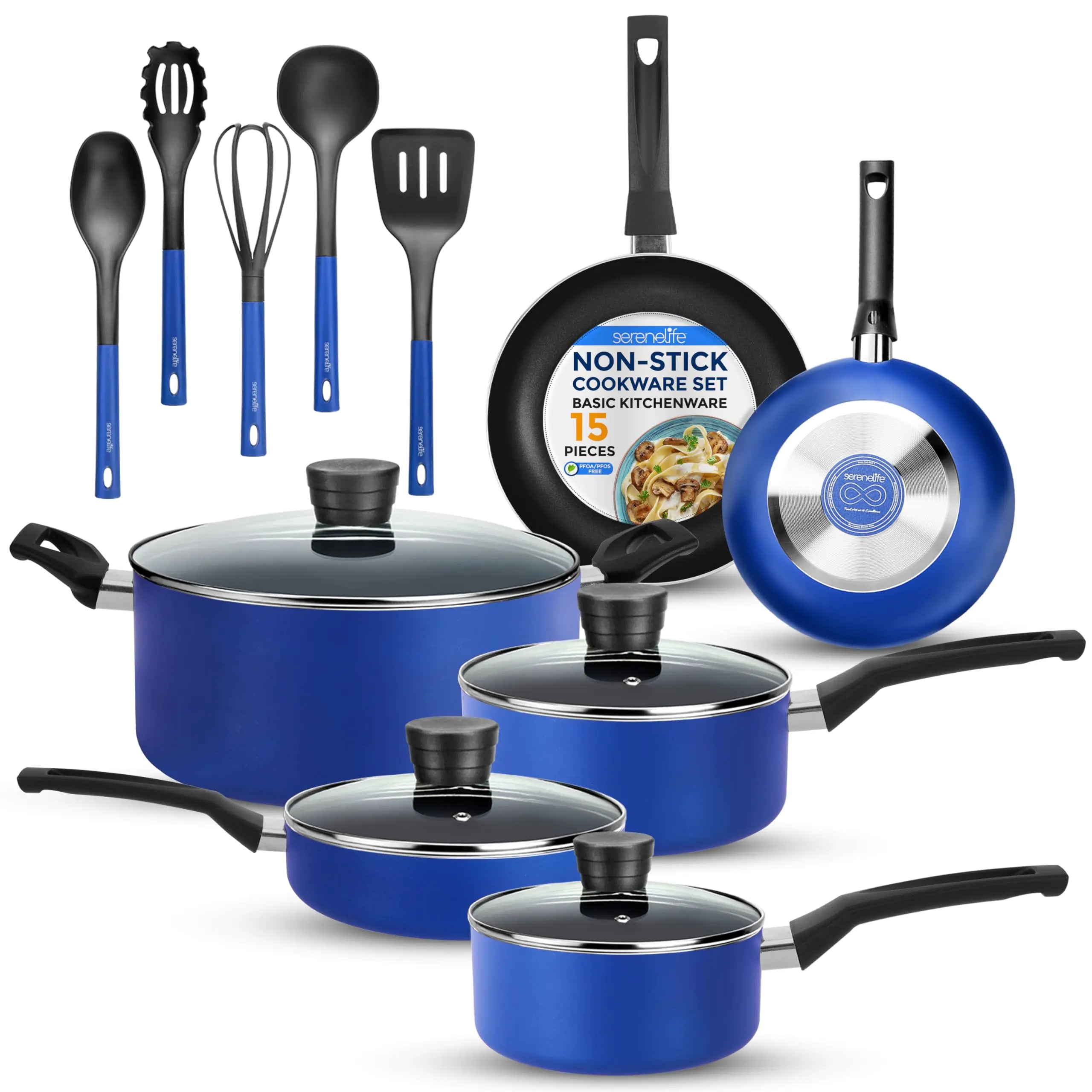 Serene Life Kitchenware Pots & Pans Cookware set