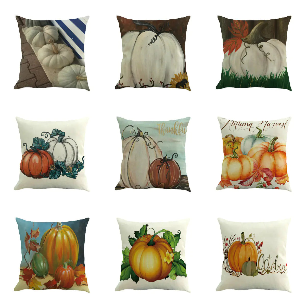Autumn Elegance Pillow Cover