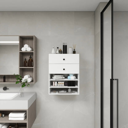 Modular Closet Organizer, Wall Mount 3.62''W x 16.04''D x 31.49''H