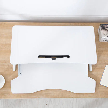 Standing Desk with Keyboard Lift for Office Use