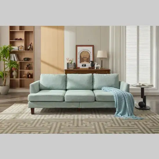 Fabric 3 Seater Couch With 2 USB,