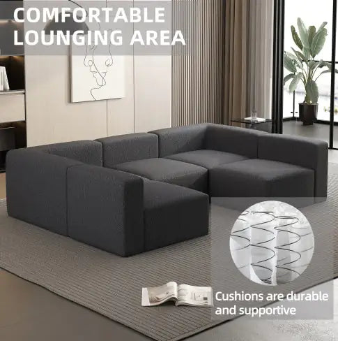 Modular Sectional Sofa Sleeper Couch