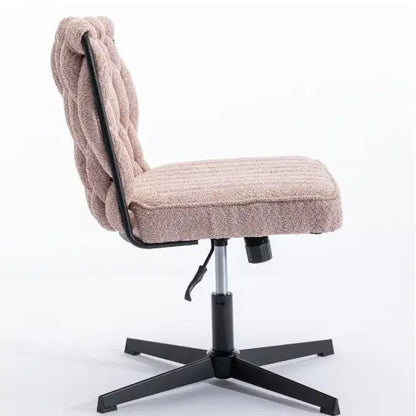Stationary Pink Desk Chair