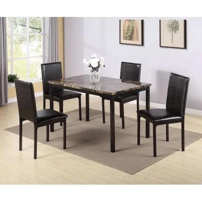 Furniture 5-piece Metal Dining Set