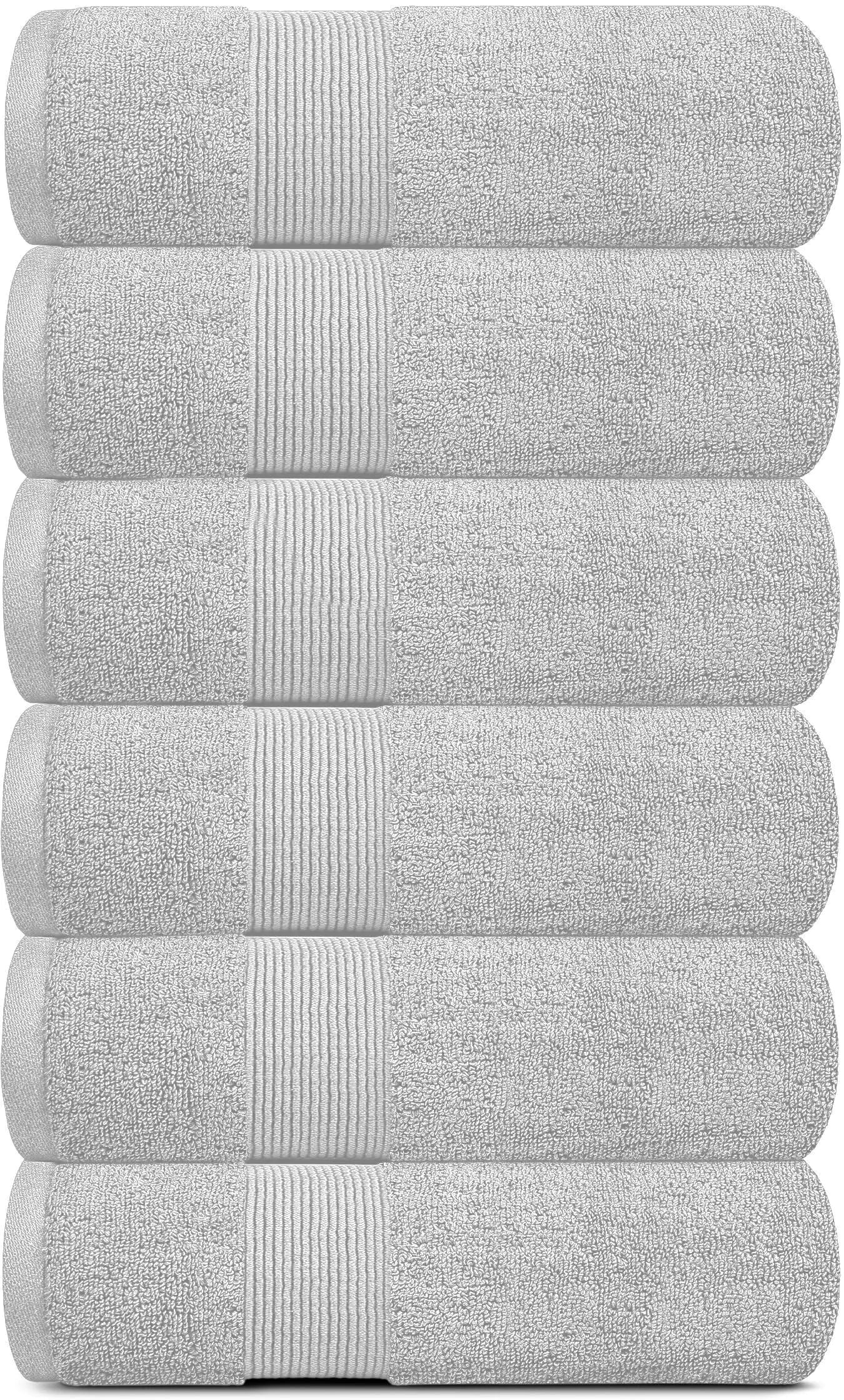 6 Pcs Resort Collection Soft Hand Towels 16x27