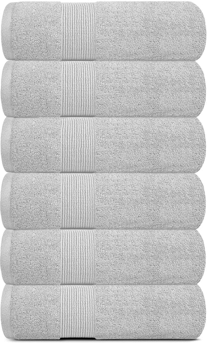 6 Pcs Resort Collection Soft Hand Towels 16x27