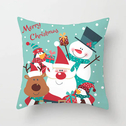 Holiday Toon Cushion Cover