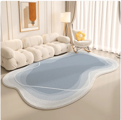 Spacious Modern Living Room Rug