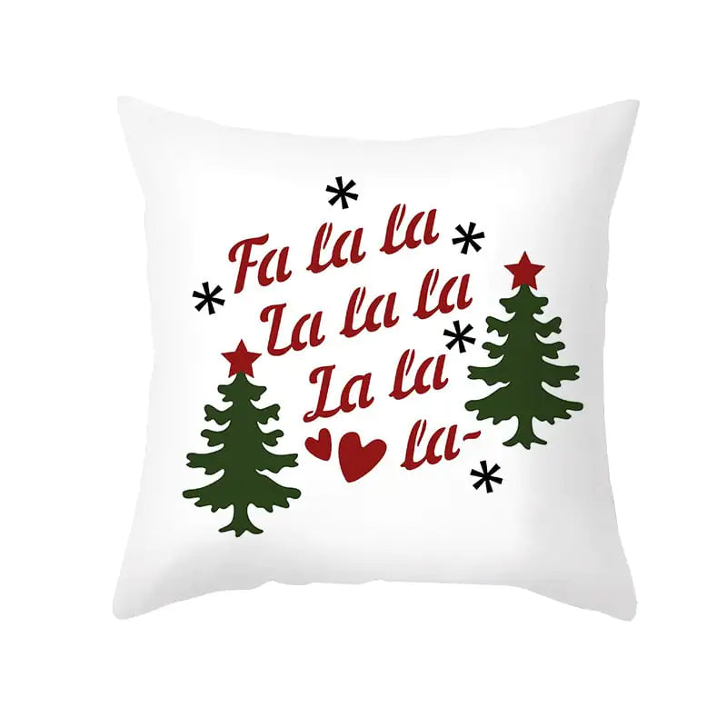 Festive Cartoon Cushion Cover