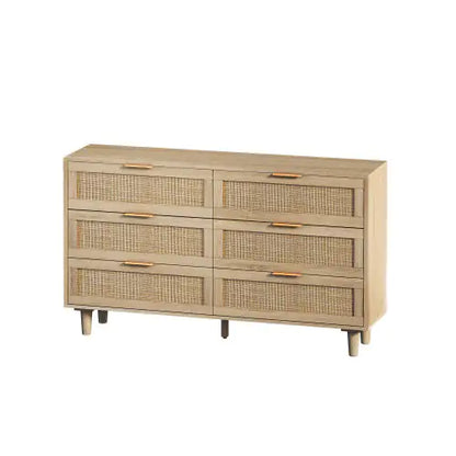 Drawers Rattan Storage Cabinet Rattan Drawer