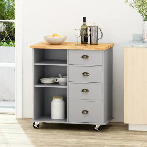 Kitchen Trolley 2 Drawers - 1 Door