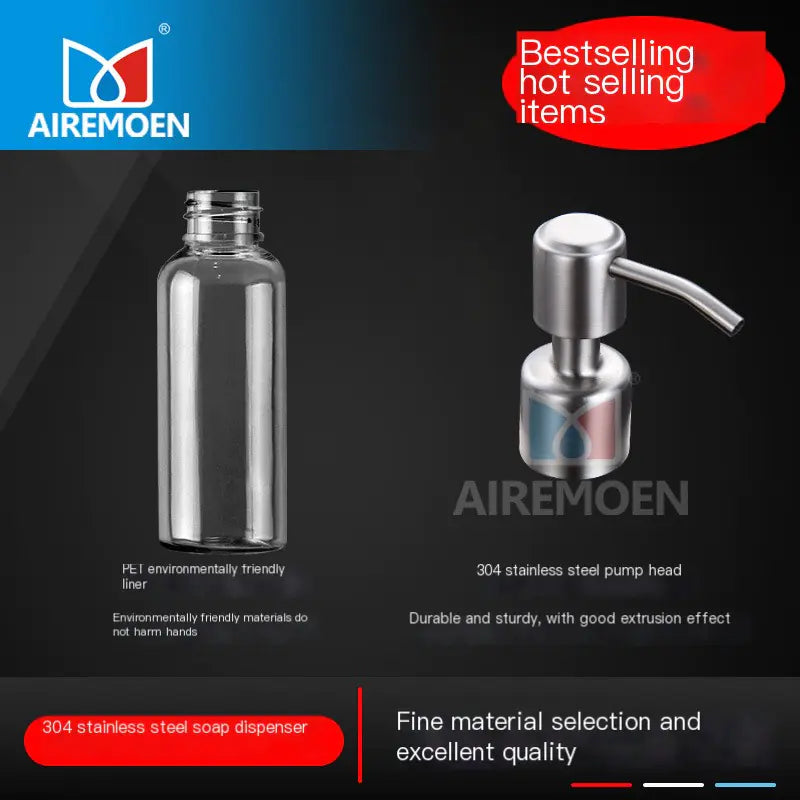 Wall-Mounted Bathroom Hardware for Lotion Bottles