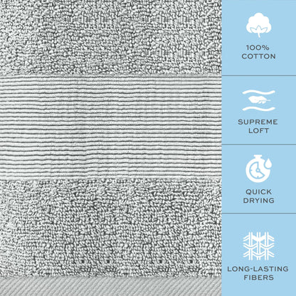 6 Pcs Resort Collection Soft Hand Towels 16x27