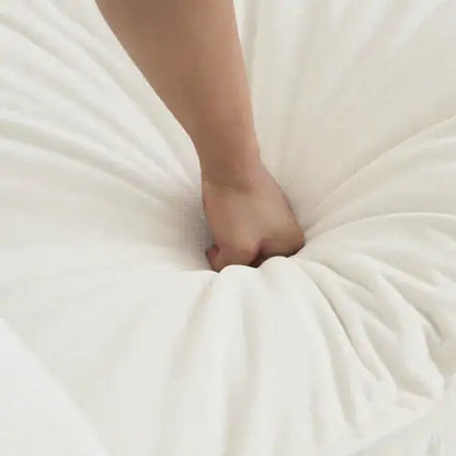 Chenille Two-Seater Sofa With 1 Footrest