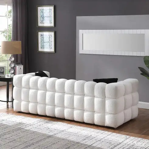 Marshmallow Sofa 84.3 Length ,35.83 Depth ,3 Seater