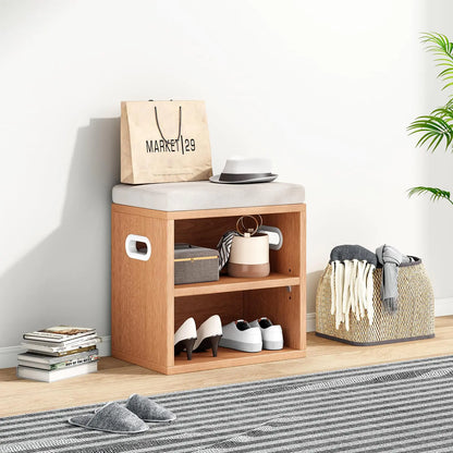 Small Shoe Bench for Entryway Shoe Bench