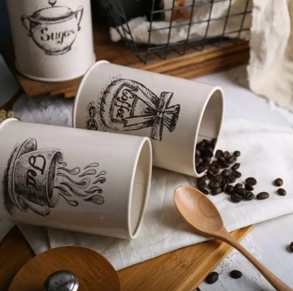 3-Piece Kitchen Canister Set