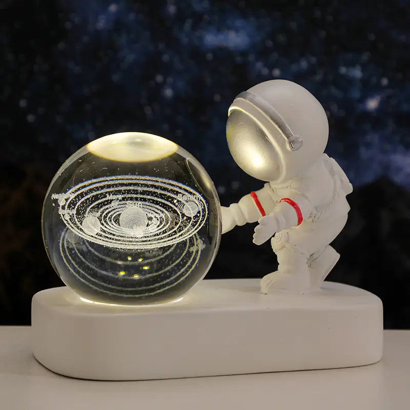 Creative Astronaut Starry Night Desk Light Decor