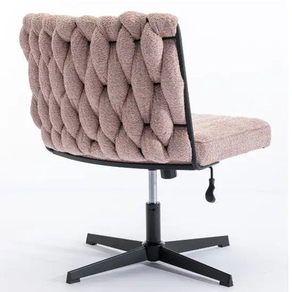 Stationary Pink Desk Chair
