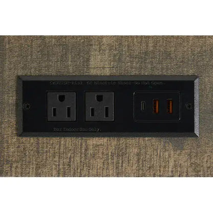 Bar Table Set With Power Socket