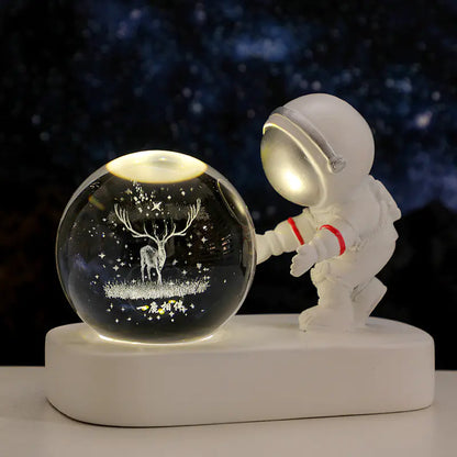 Creative Astronaut Starry Night Desk Light Decor