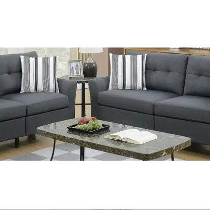 2pc Sofa And Loveseat Set, Solid Pine
