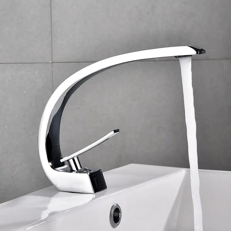 Single Hole Mixer Faucet for Bathroom Sink