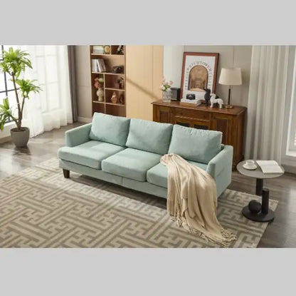 Fabric 3 Seater Couch With 2 USB,