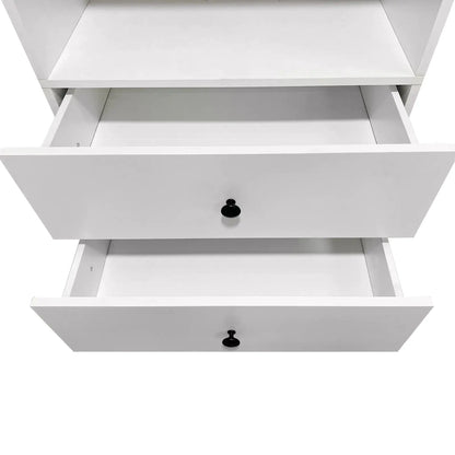 Modular Closet Organizer, Wall Mount 3.62''W x 16.04''D x 31.49''H