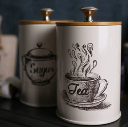 3-Piece Kitchen Canister Set