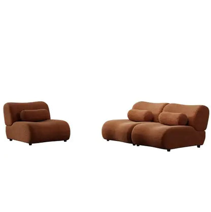 Contemporary Modular Sofa w/ 3 Seat Sectional