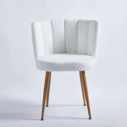 Modern White Dining Chair 2-piece Set