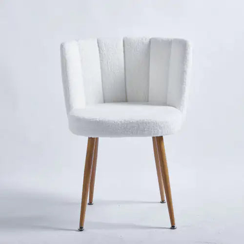 Modern White Dining Chair 2-piece Set