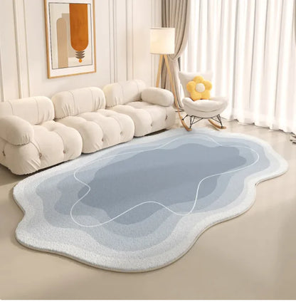 Spacious Modern Living Room Rug