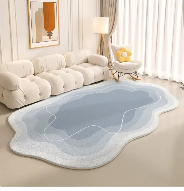 Spacious Modern Living Room Rug