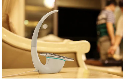 Wireless Charging Desk Lamp and Charger Combo