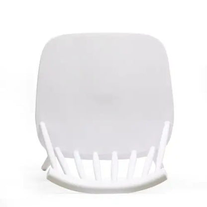 Farmhouse Spindle Back Dining Chairs, Set Of 2, White