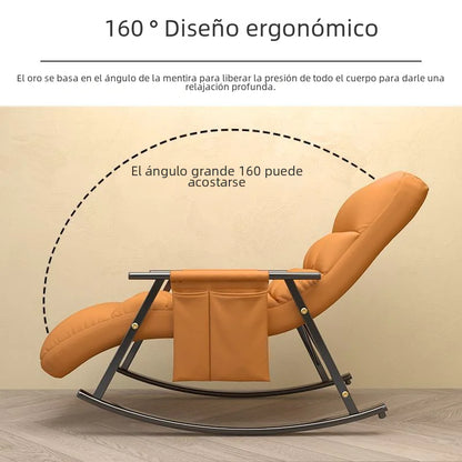 Tech Fabric Rocking Chair for Adults - Lounge Sofa