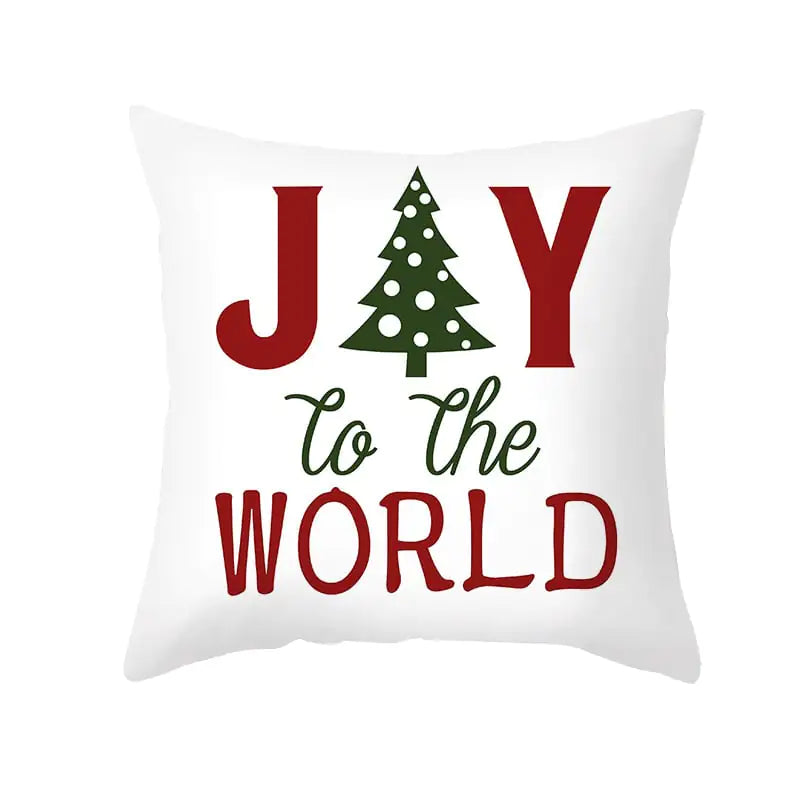 Festive Cartoon Cushion Cover