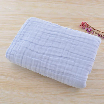 Cotton Baby Blanket, Six-Layer Ruffled Design