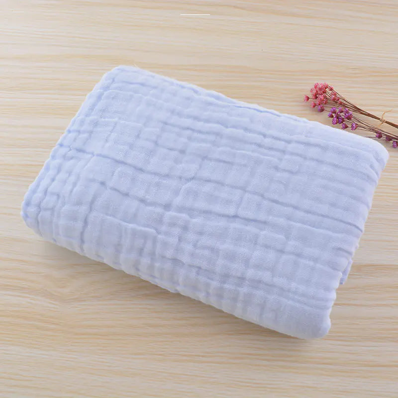 Cotton Baby Blanket, Six-Layer Ruffled Design