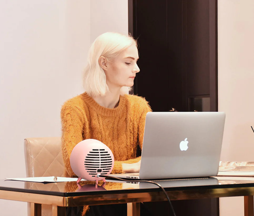 Cute Mini Desk Heater and Hand Warmer Piggy Design