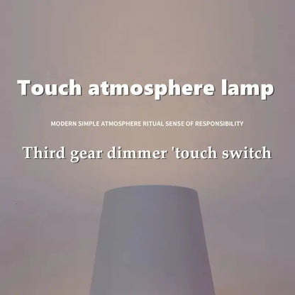 Elegant Rhinestone USB Bedside Lamp