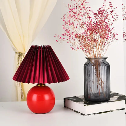 Chic Compact Ceramic Lamp