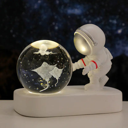 Creative Astronaut Starry Night Desk Light Decor