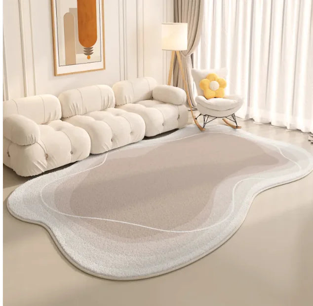 Spacious Modern Living Room Rug