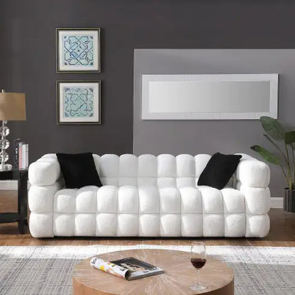 Marshmallow Sofa 84.3 Length ,35.83 Depth ,3 Seater