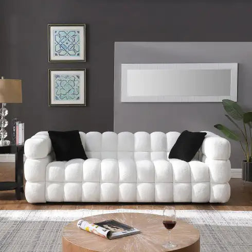 Marshmallow Sofa 84.3 Length ,35.83 Depth ,3 Seater