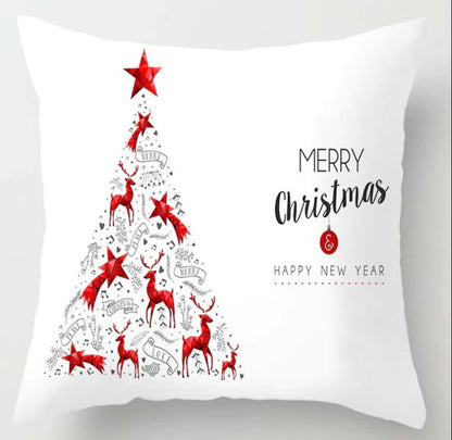 Festive Cartoon Cushion Cover